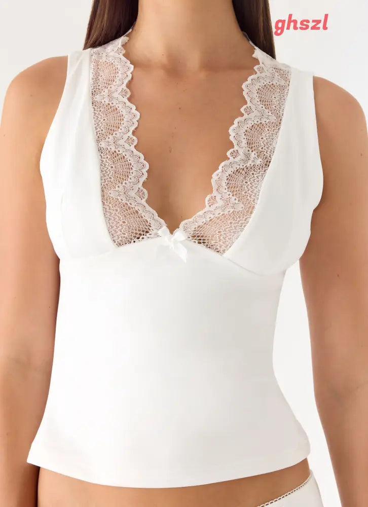 Marquas Top - White - Other Tops