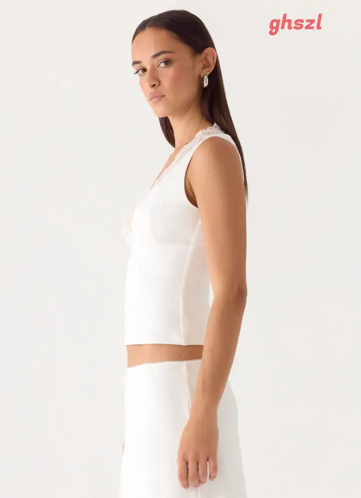 Marquas Top - White - Other Tops