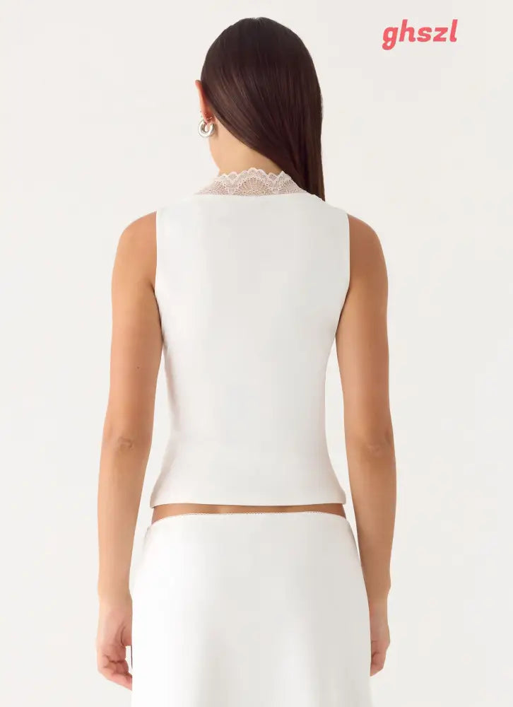 Marquas Top - White - Other Tops