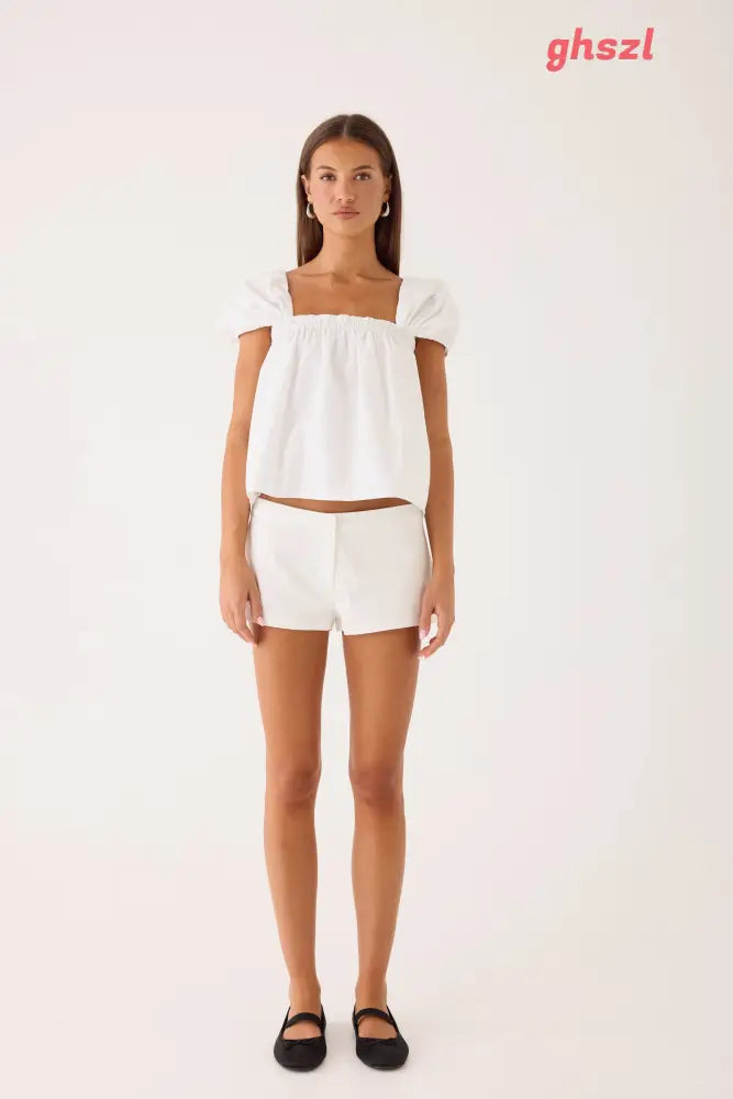 Quinton Top - White - Other Tops