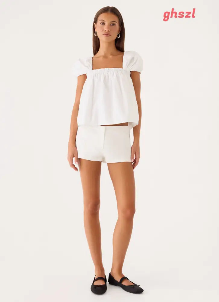 Quinton Top - White - Other Tops