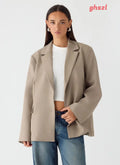 Sibel Blazer - Warm Grey - Blazers